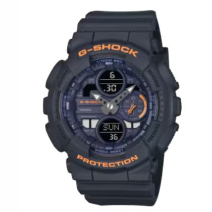 CASIO G-SHOCK GMA-S140-2A2 BLACK BIO-BASED RESIN BAND ANALOG-DIGITAL WOMEN WATCH